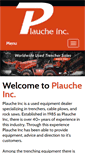 Mobile Screenshot of plaucheinc.net